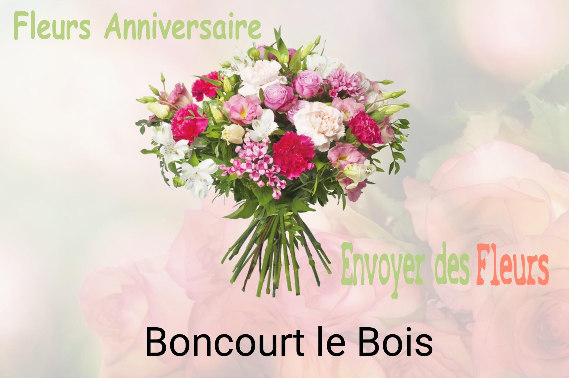 Bouquet de fleurs d’anniversaire livré à Boncourt-le-Bois