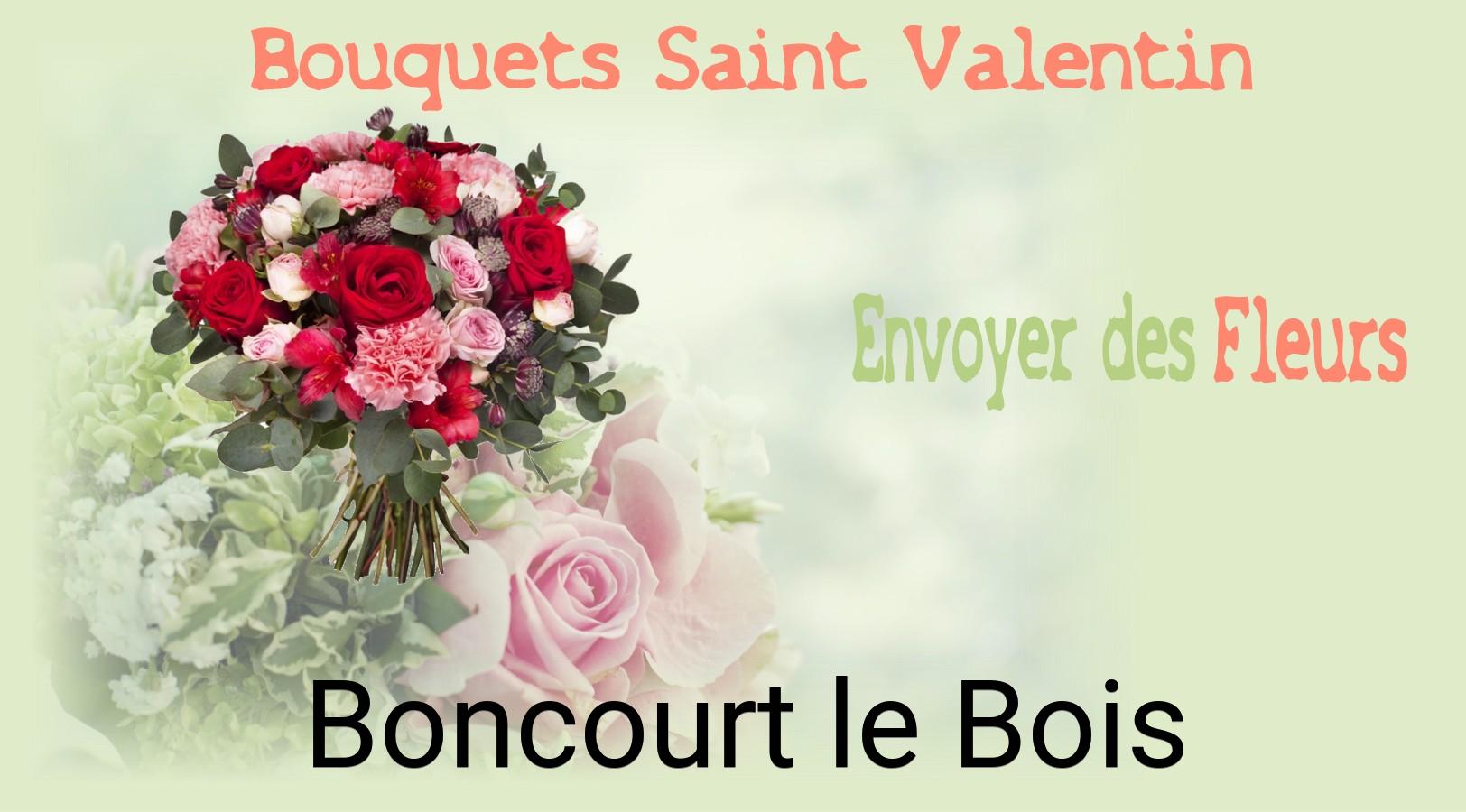 Roses de Saint-Valentin livrées à Boncourt-le-Bois